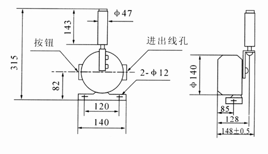 跑偏開(kāi)關(guān)、XLPP-20-45，兩級(jí)跑偏傳感器、皮帶跑偏保護(hù)煤礦用跑偏開(kāi)關(guān)