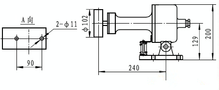 膠帶速度BS2A-1-W_速度檢測器接觸式打滑開關(guān)